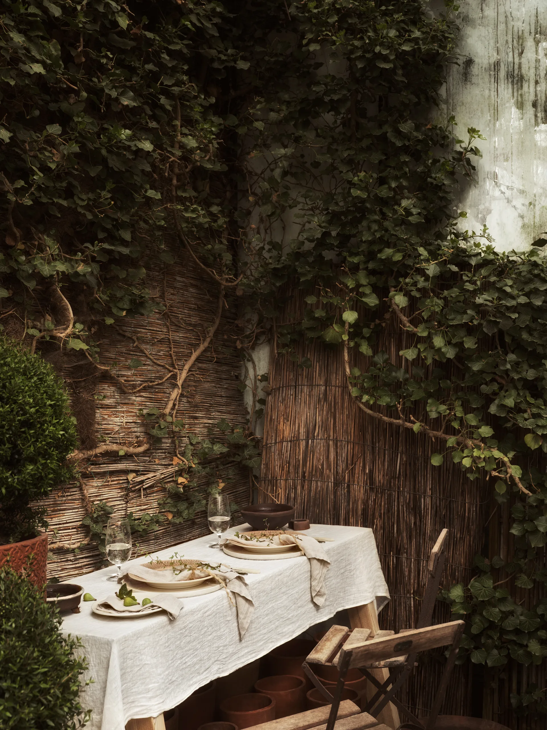 Stripes tallerken Ø28 cm, Cinnamon Mateus