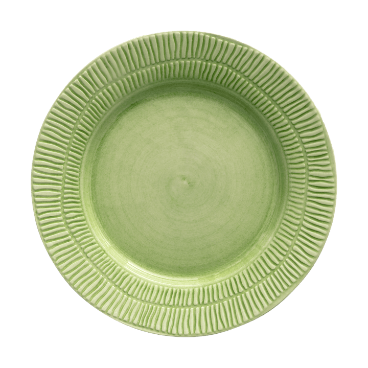Stripes tallerken Ø28 cm - Grønn - Mateus