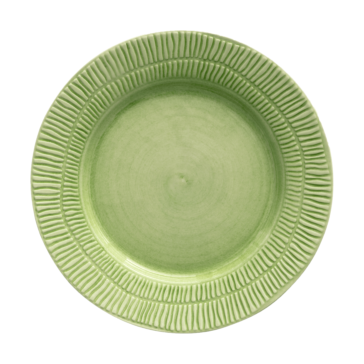 Mateus Stripes tallerken Ø28 cm Grønn