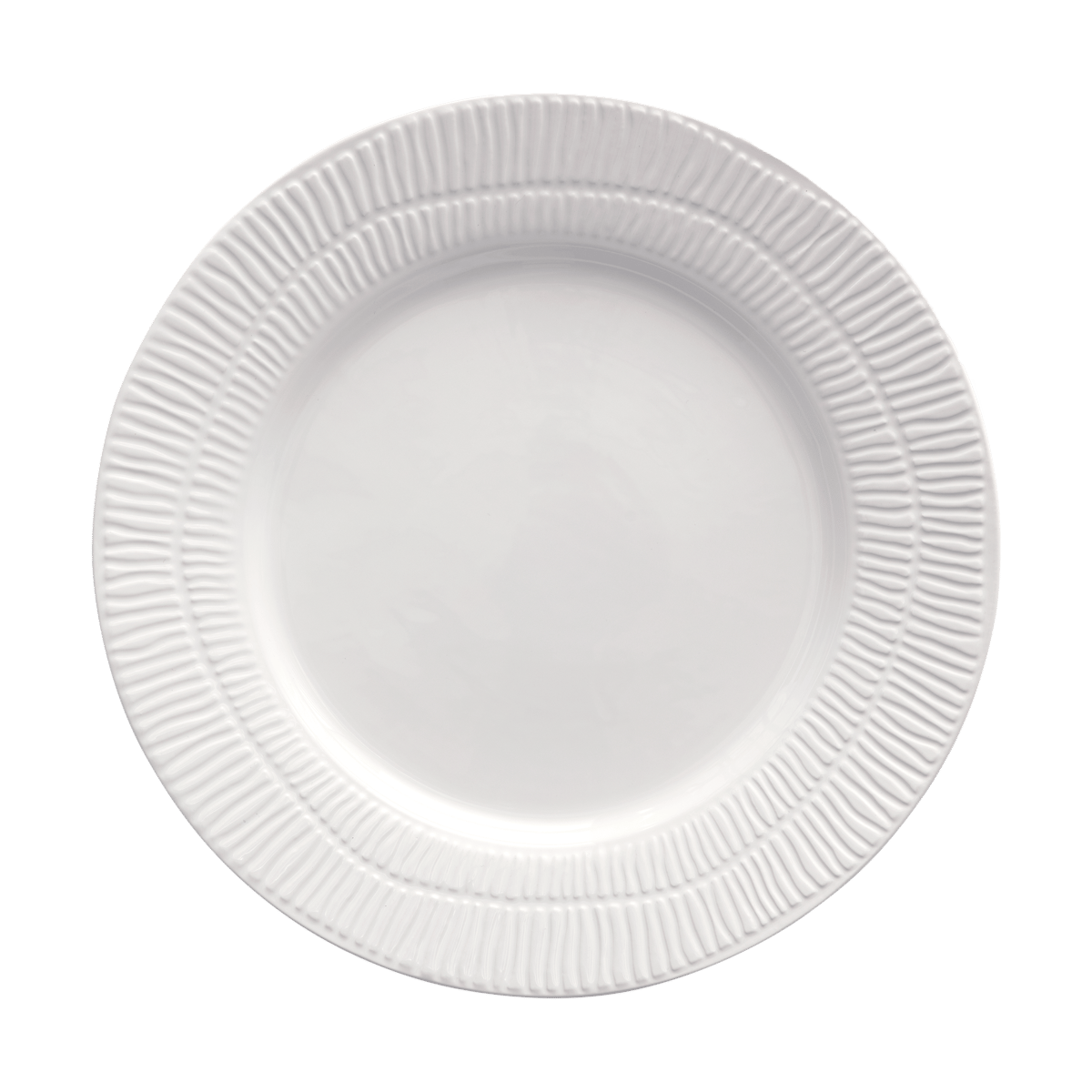 Mateus Stripes tallerken 28 cm Hvit | Skandinavisk Design | Middagstallerkener | Hvit