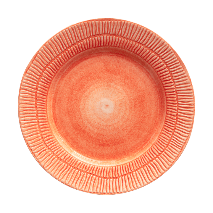 Stripes tallerken Ø28 cm - Oransje - Mateus