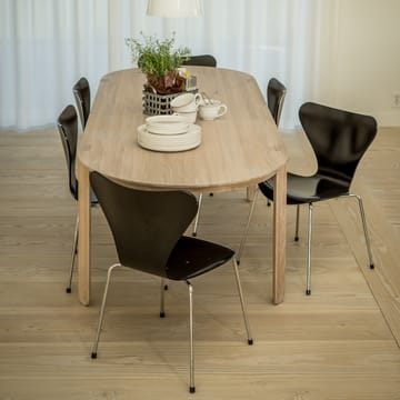 Amor spisebord - eik hvitpigmentert hardvoksolje - Mavis