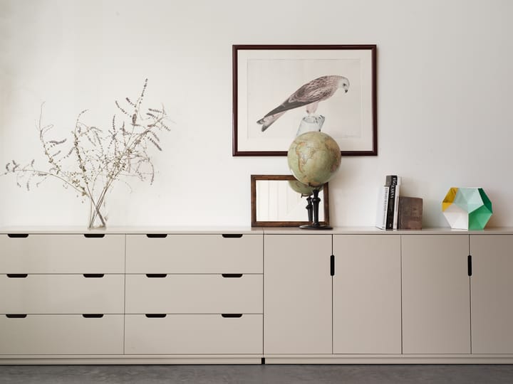 Aoko kommode dobbel 6 skuffer, Beige Mavis