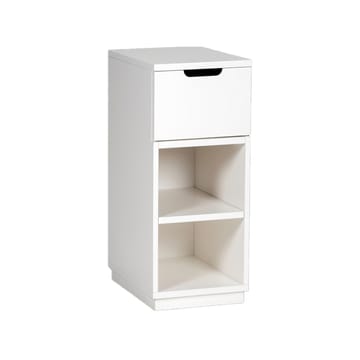 Aoko nattbord 72 cm 1 skuff - Vitolakk - Mavis