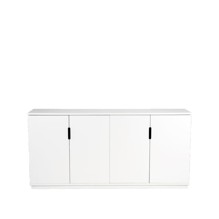 Aoko sideboard 77x160 cm - hvit lakk - Mavis