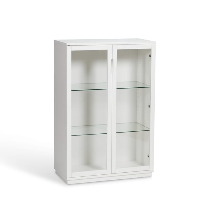 Aoko vitrineskap 120 cm, Vitolakk Mavis