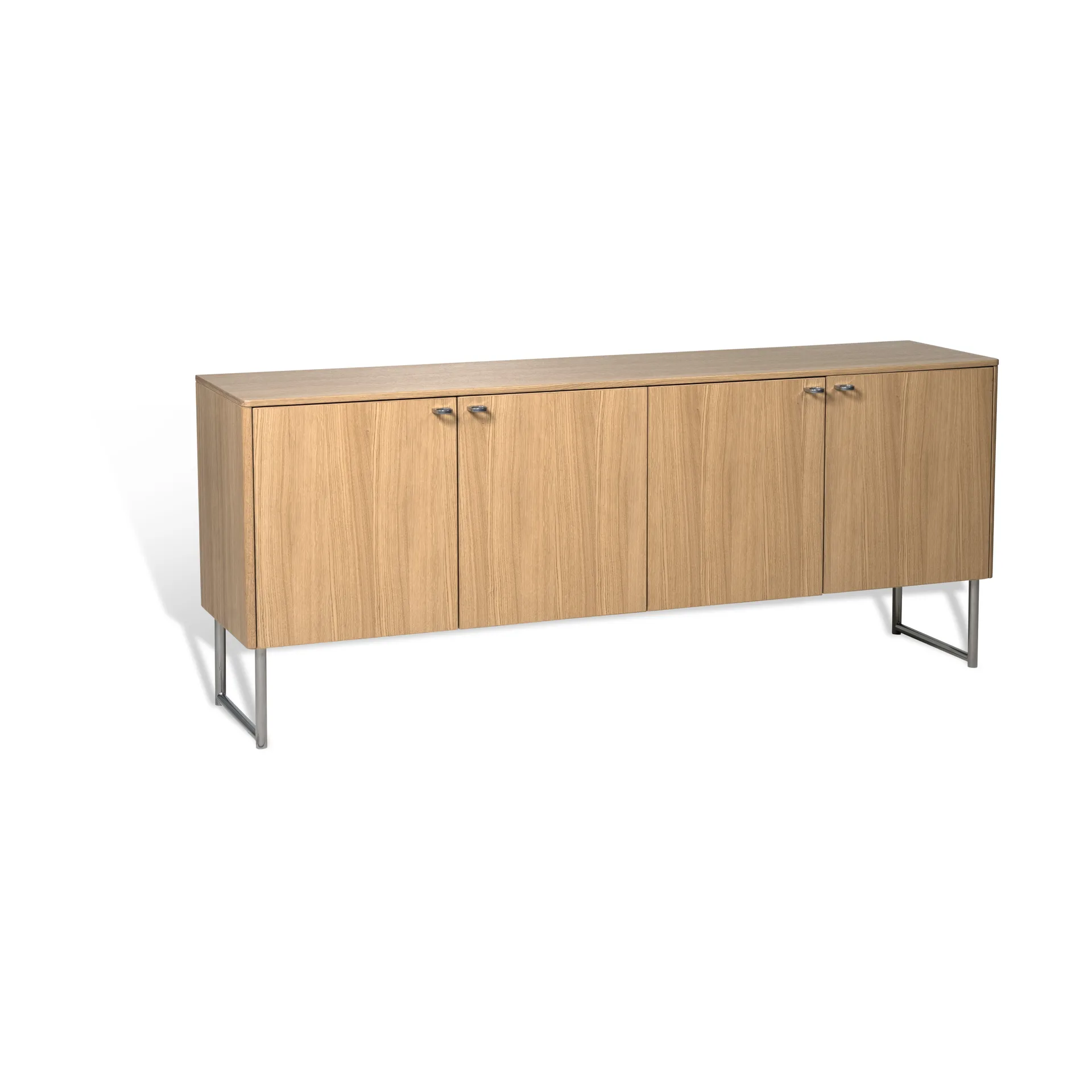 Deus sideboard 60 cm, Hvitpigmentert mattlakkert eik Mavis