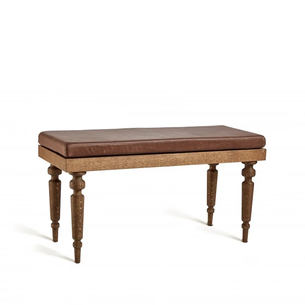 Nomad benk, eik røkt Mavis