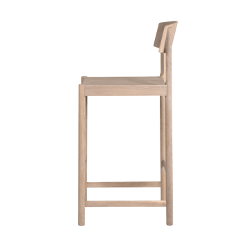 Rod barkrakk 65 cm - Hvit voksoljet eik - Mavis