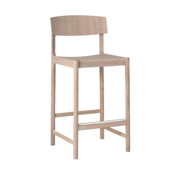 Rod barkrakk 65 cm - Hvit voksoljet eik - Mavis