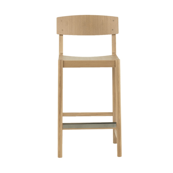 Rod barkrakk 65 cm, Hvitpigmentert mattlakkert eik Mavis