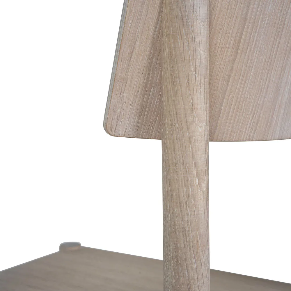 Rod stol, Hvit voksoljet eik Mavis