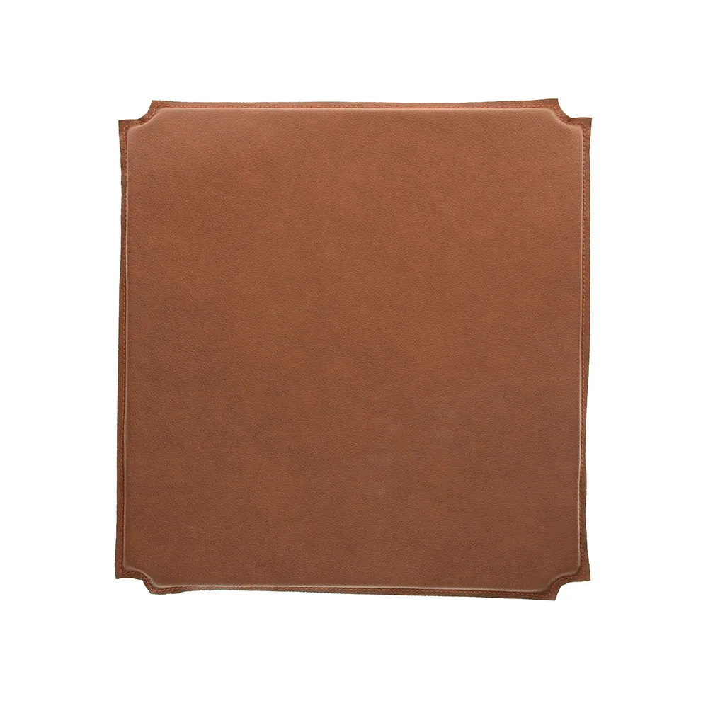 Rod stol pute, lær konjakk Mavis