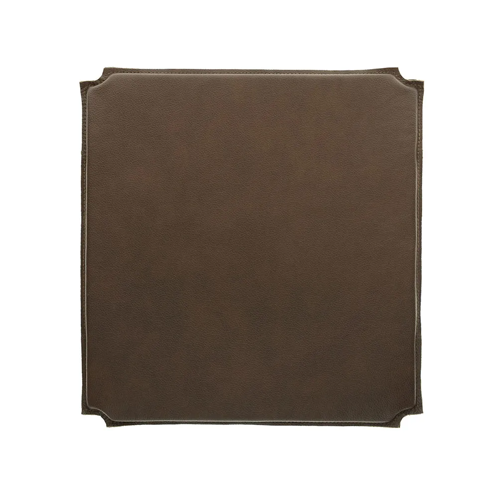 Rod stol pute, lær mocca Mavis