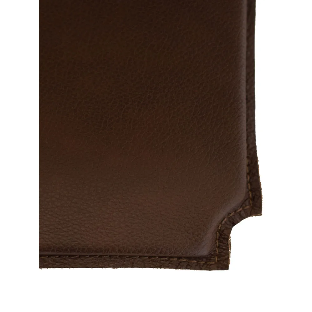 Rod stol pute, lær mocca Mavis