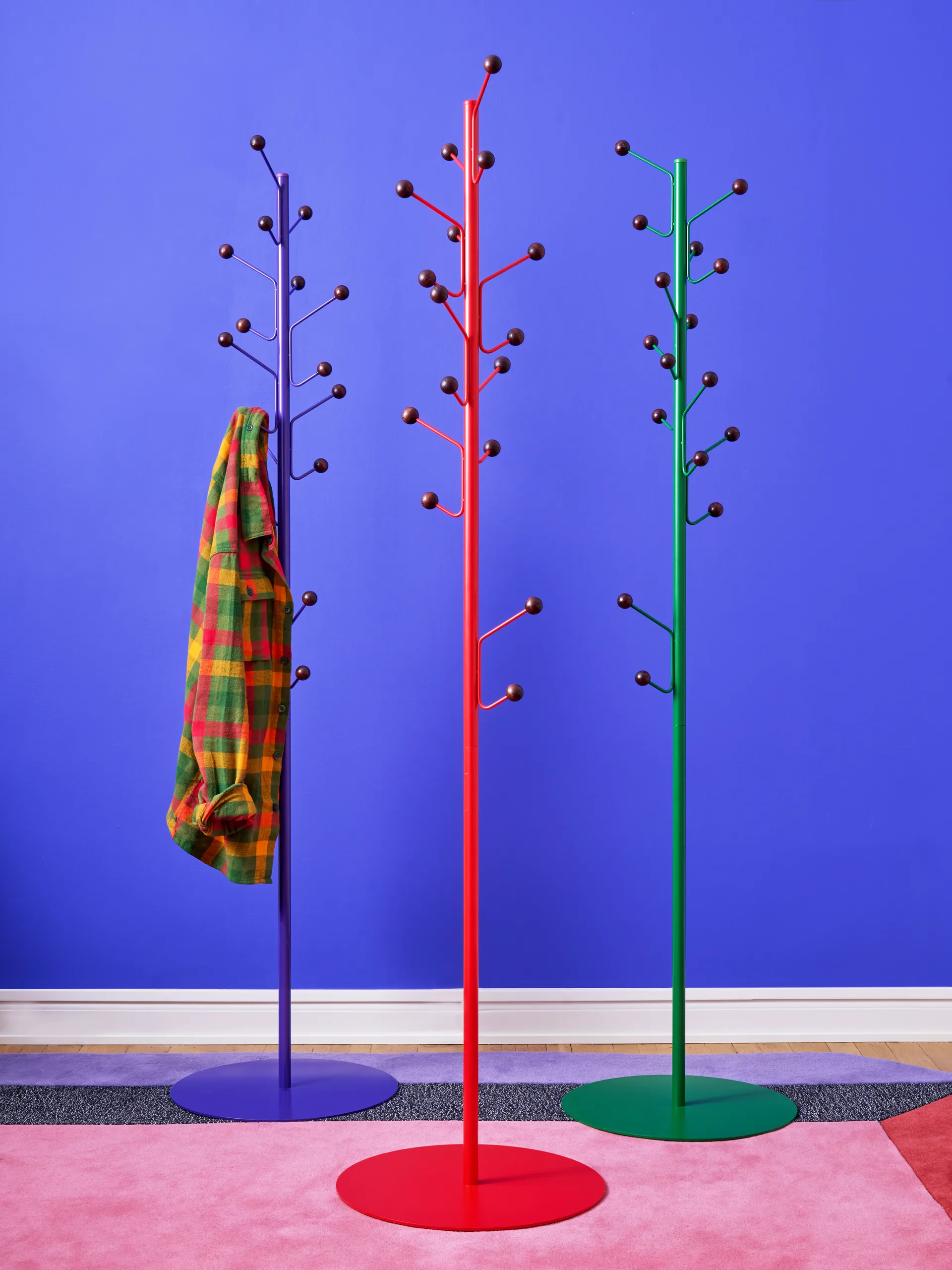 Bill Floor klesknagg, Grønn-mørkebrun Maze