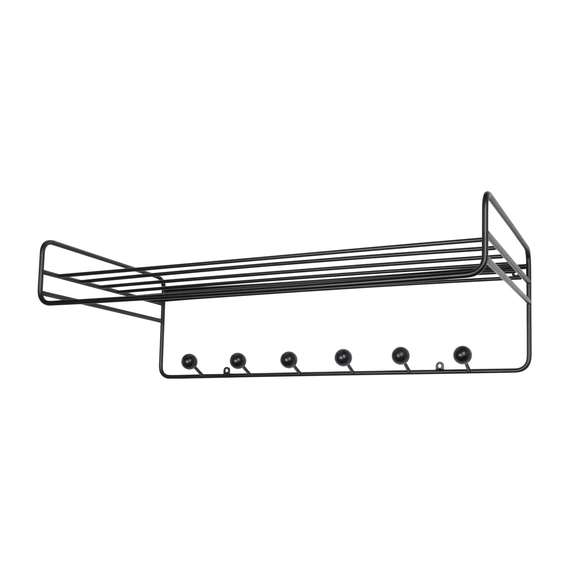Bill Hat rack hattehylle, Svart Maze