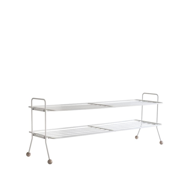 Bill Shoe Shelf L skohylle - hvit - Maze