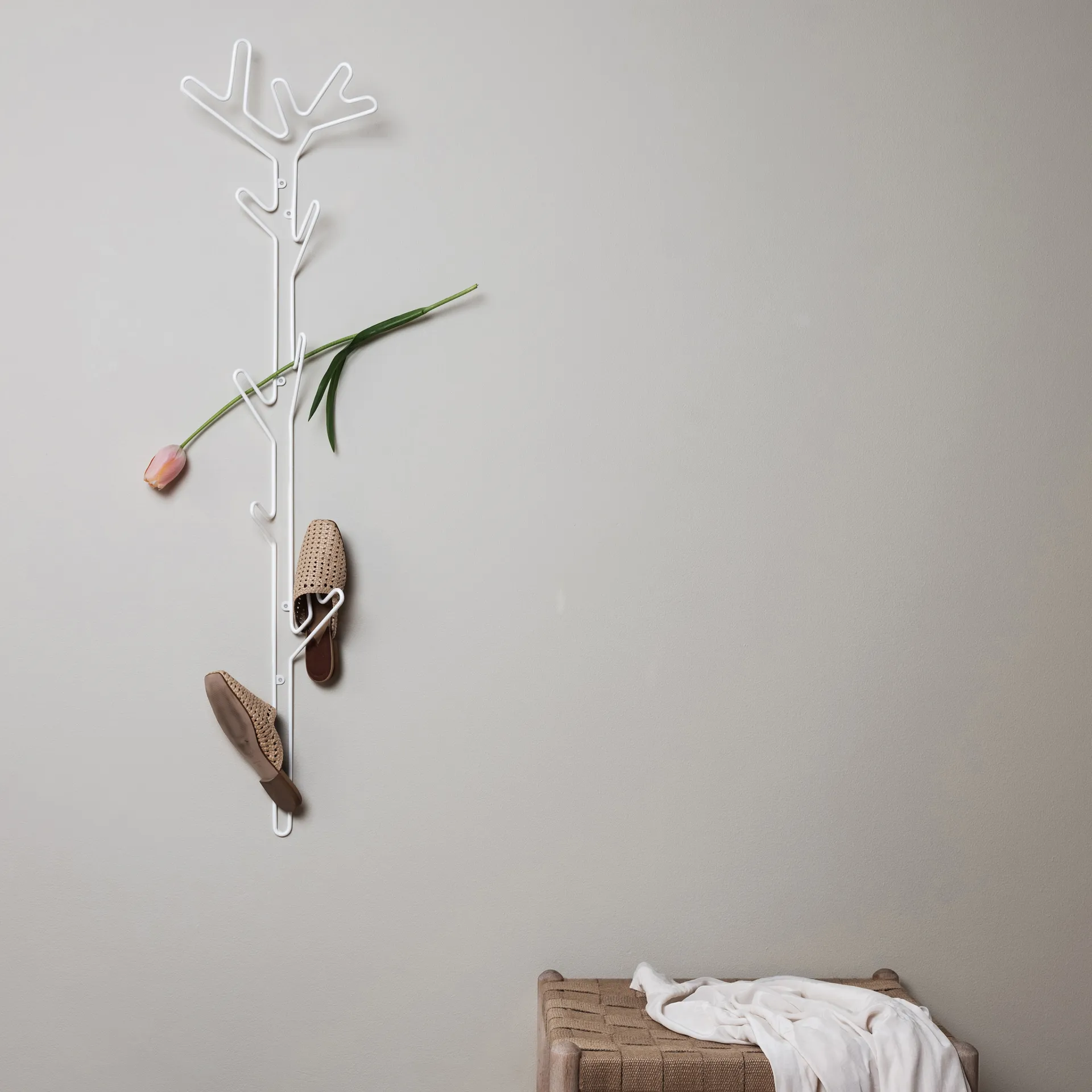 Branch henger, hvit Maze