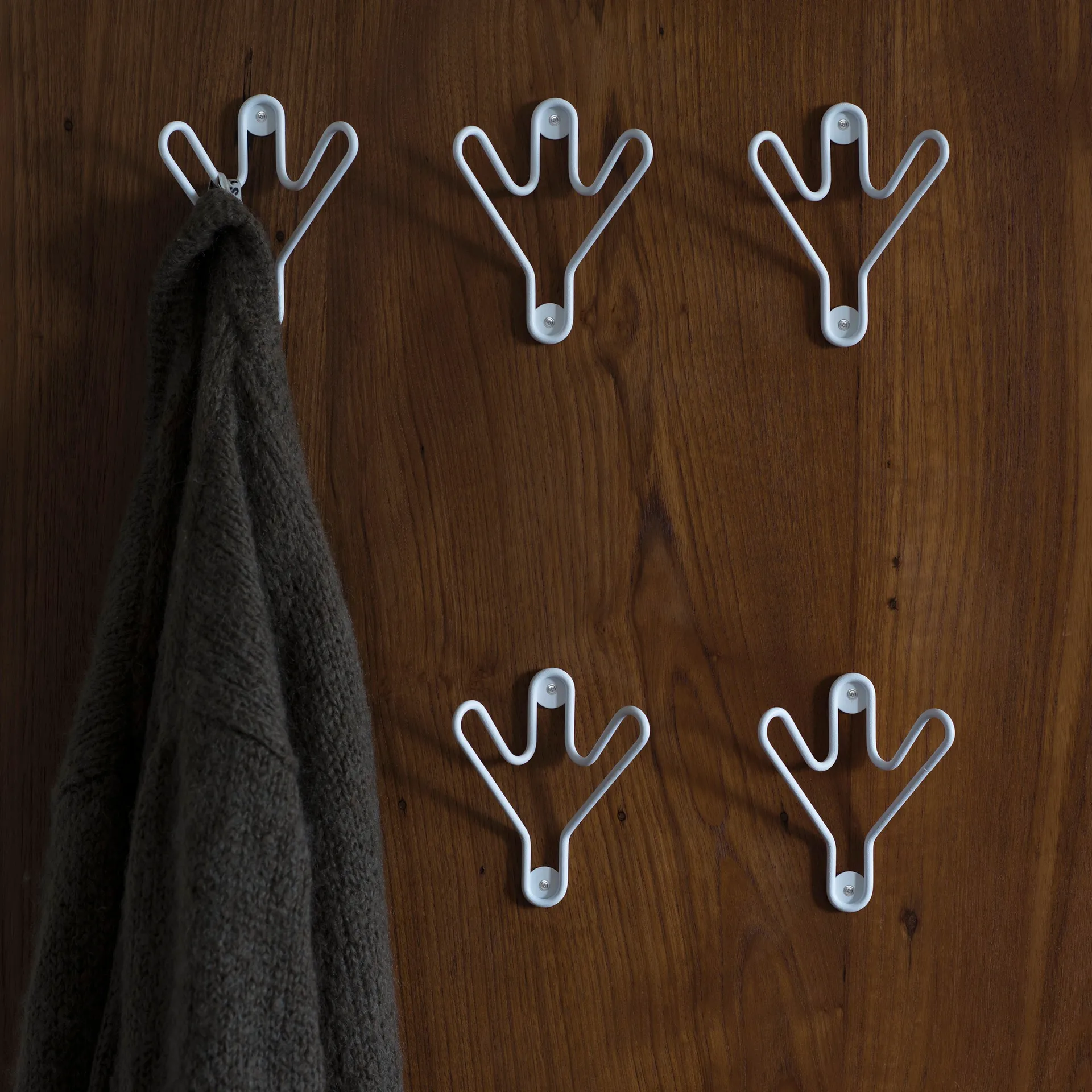 Buddy knagg, hvit Maze