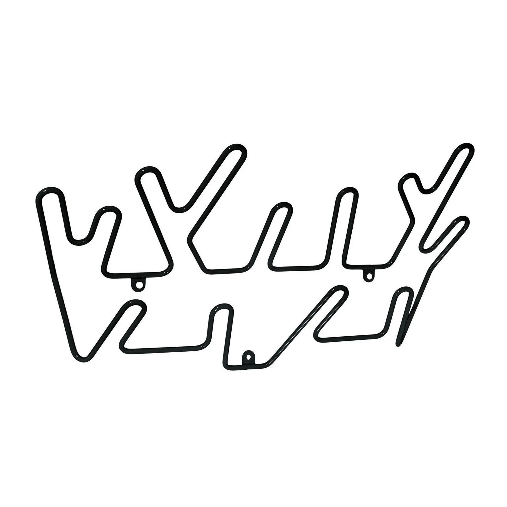 Crown henger, svart Maze