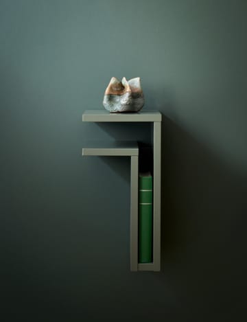 F-shelf vegghylle green grey - Hylle til venstre - Maze