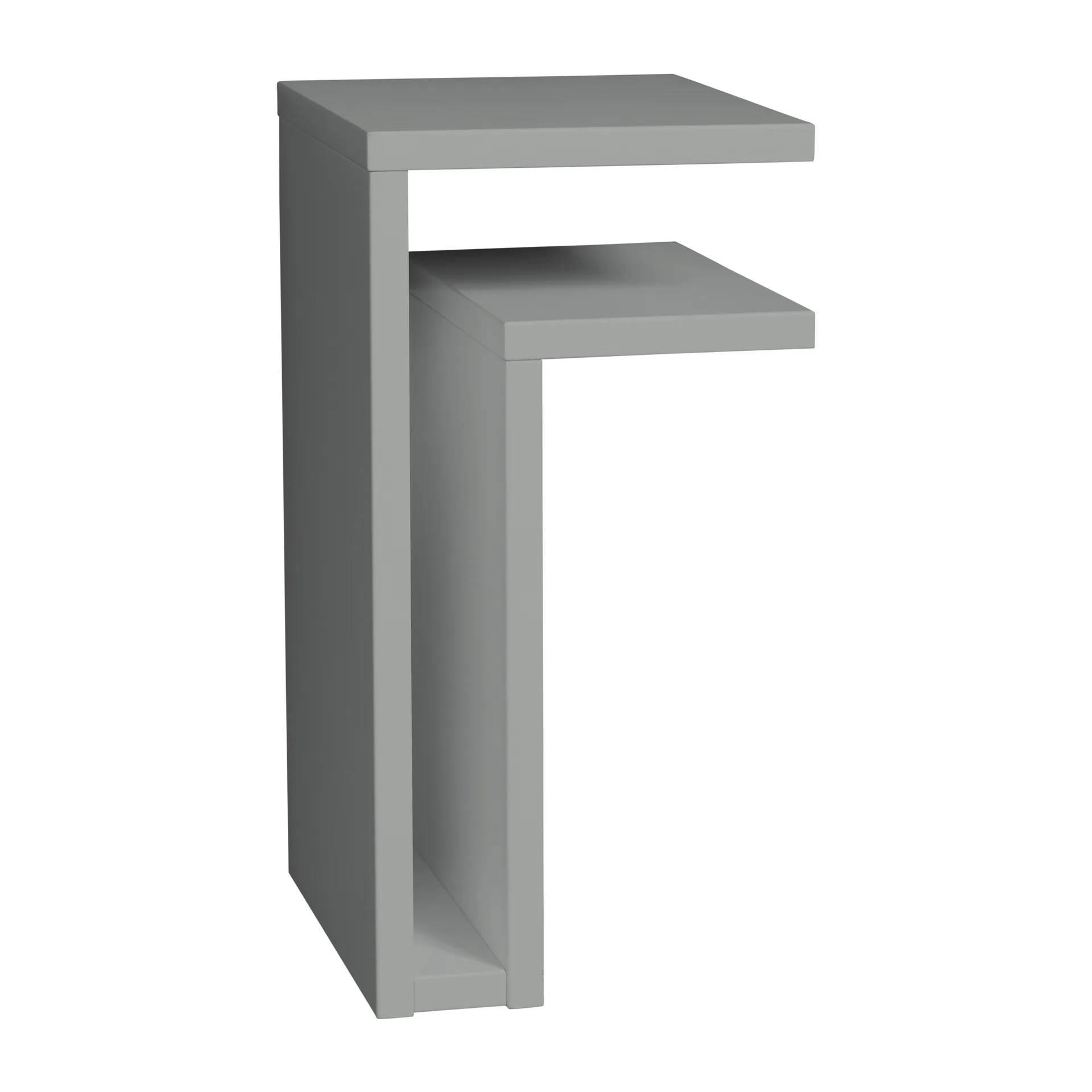 F-shelf vegghylle silk grey, Hylle til høyre Maze