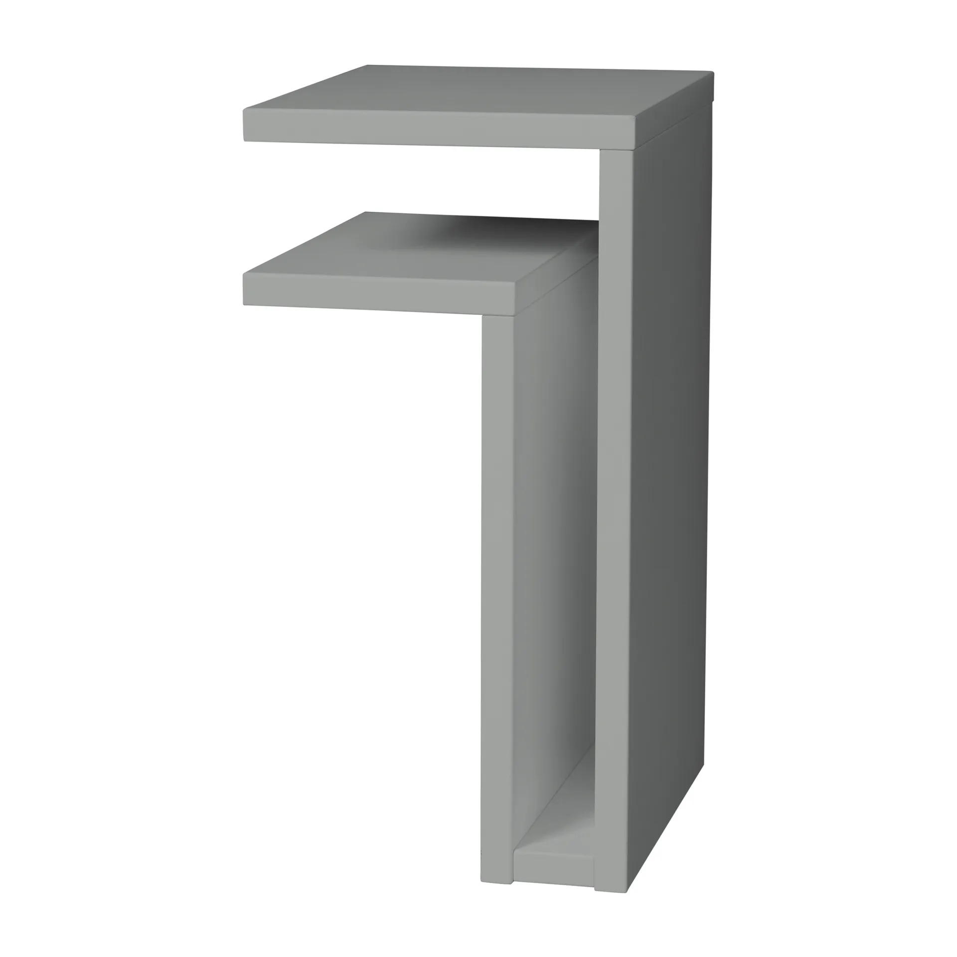 F-shelf vegghylle silk grey, Hylle til venstre Maze