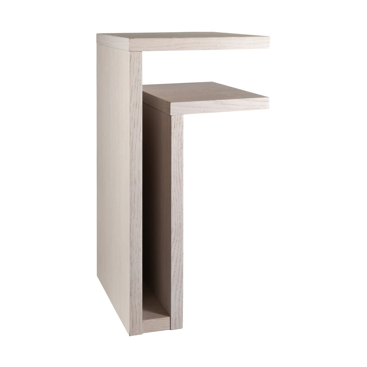 Maze F-shelf vegghylle white oak Hylle til høgre