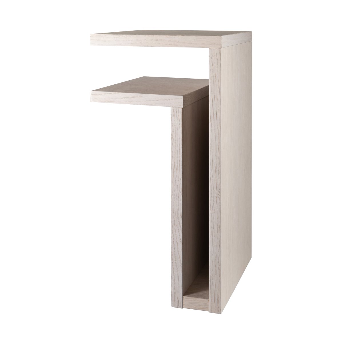 Maze F-shelf vegghylle white oak Hylle til venstre