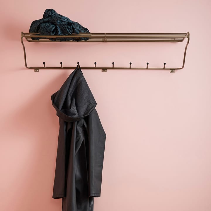 Hat Rack L hattehylle, messing Maze