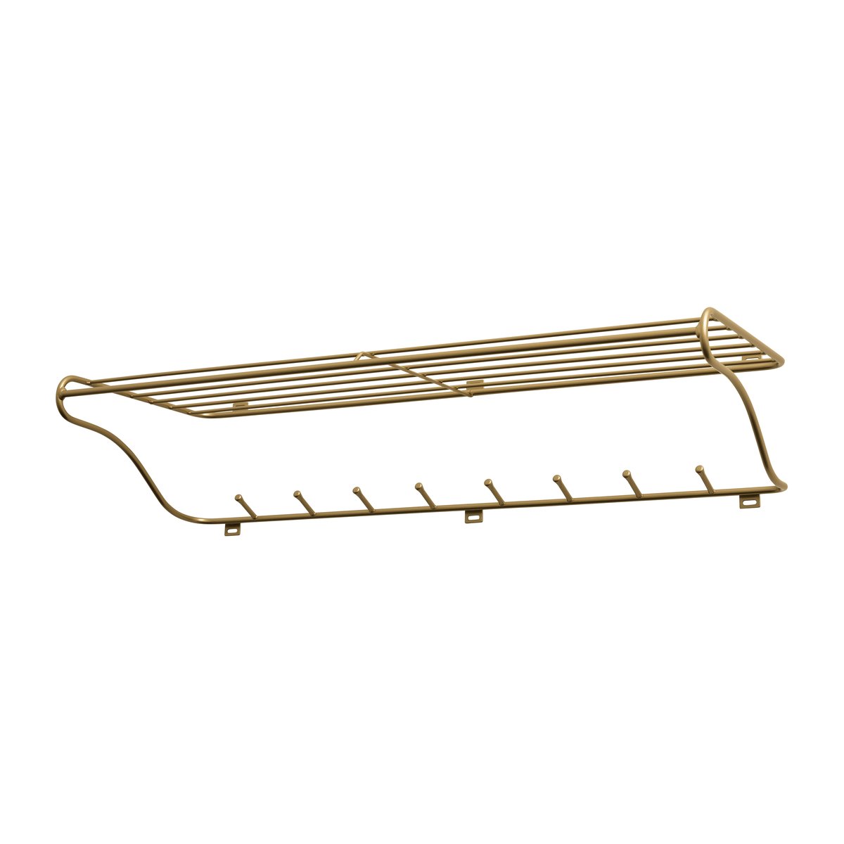 Maze Hat Rack L hattehylle messing