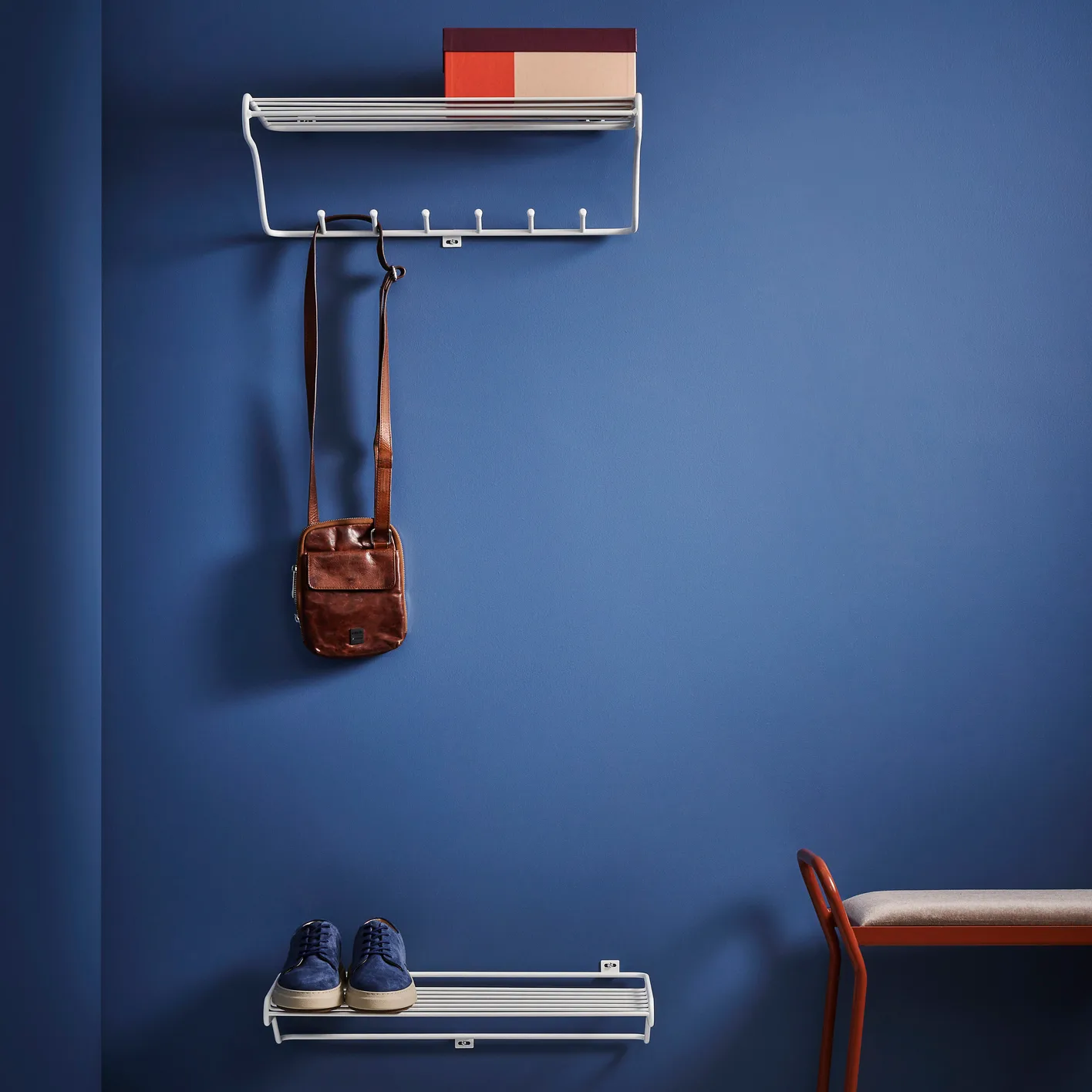 Maze skohylle, hvit Maze