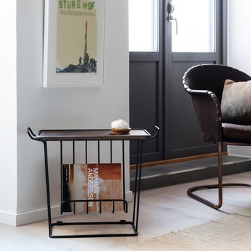 Minnie Mae Wood bord med brett - Svart-mørk ask - Maze