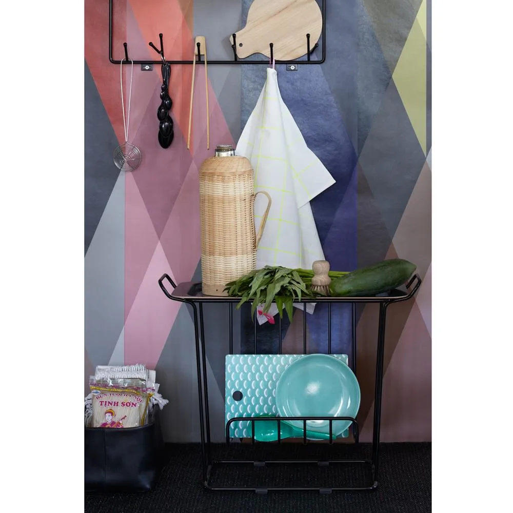 Minnie May Paper brettbord, svart Maze