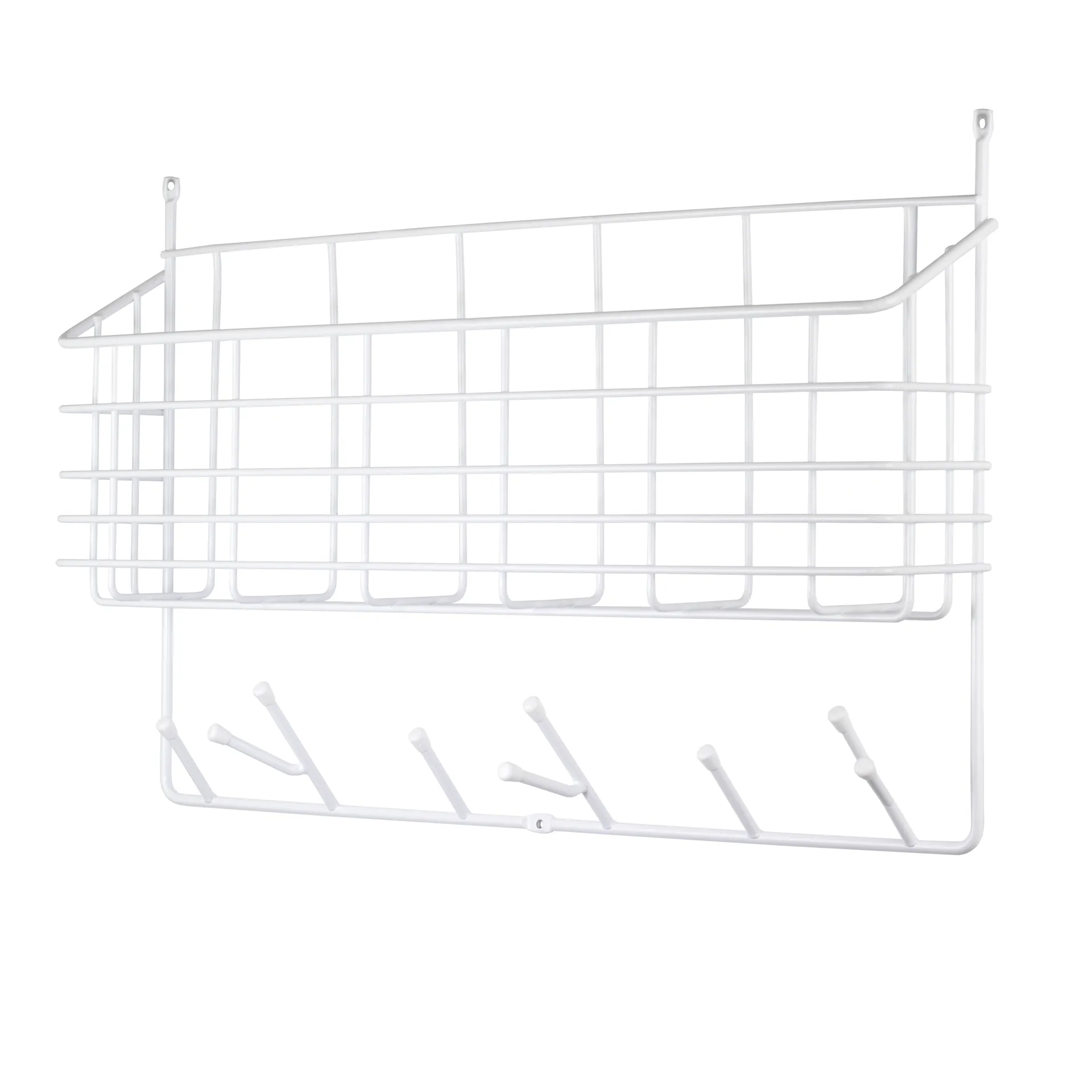 Mitten hylle, hvit Maze