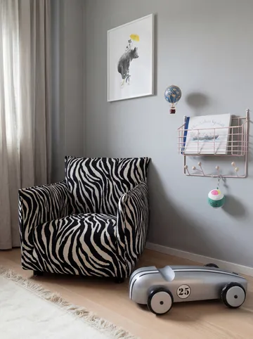 Mitten shelf hylle junior - Pale pink, 38,6x35,2x8,6 cm - Maze