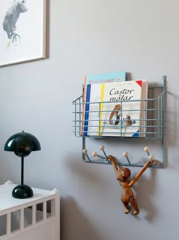 Mitten shelf hylle junior - Pigeon blue, 38,6x35,2x8,6 cm - Maze