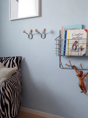 Mitten shelf hylle junior - Pigeon blue, 38,6x35,2x8,6 cm - Maze