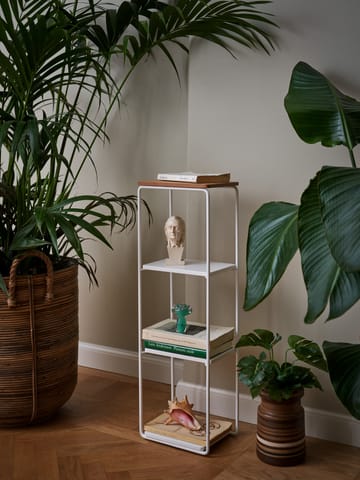 Mixrack Floor Shelf L hylle 26 x 19 x 82,2 cm - Oak-white - Maze