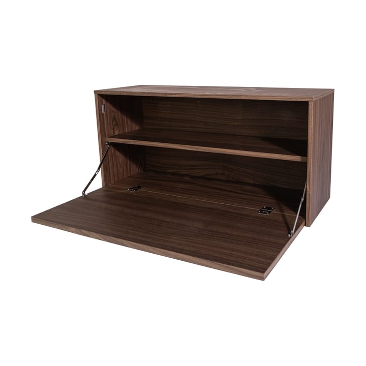 Pythagoras Cabinet veggskap 38 x 80 cm, Walnut Maze