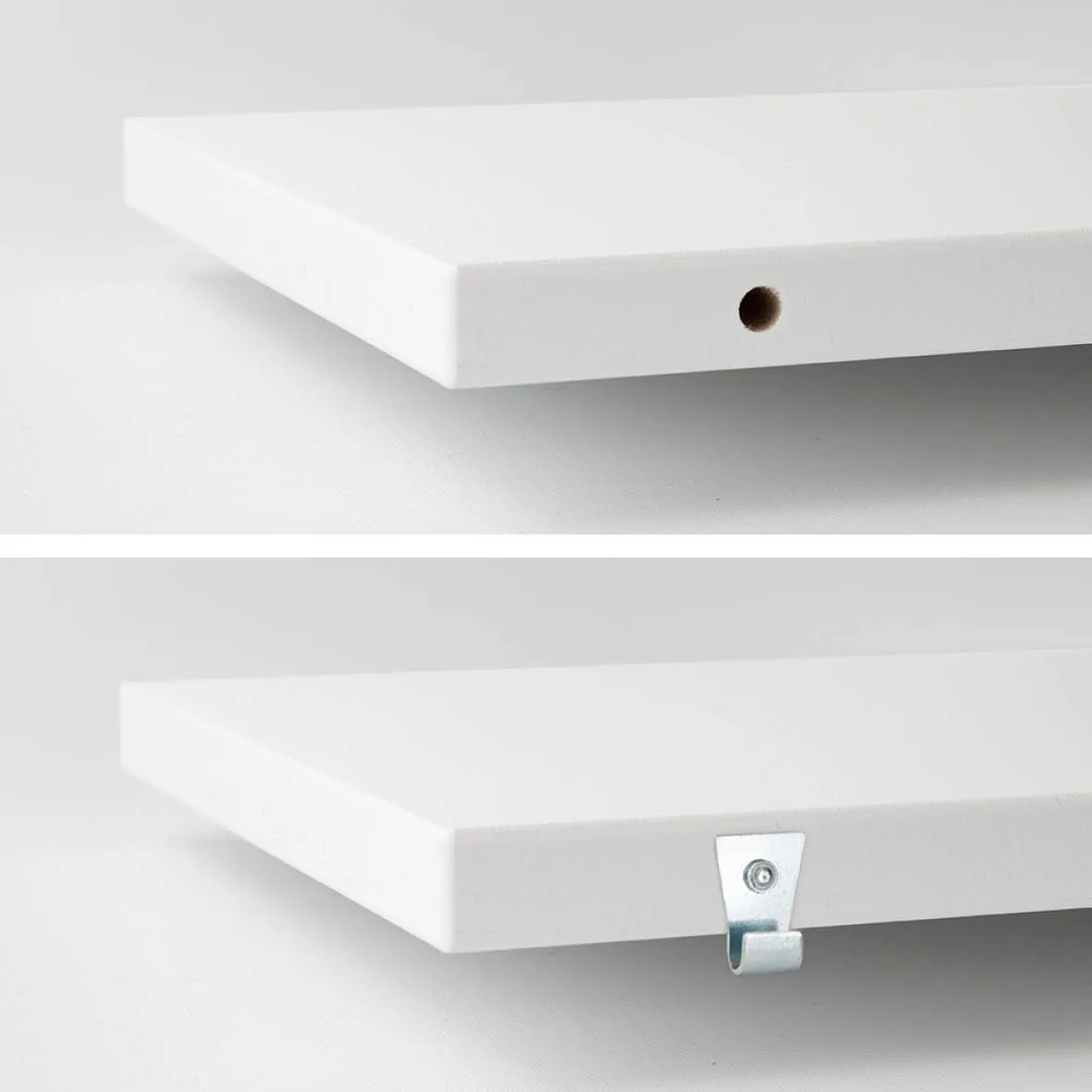 Pythagoras hyllebord, hvit Maze