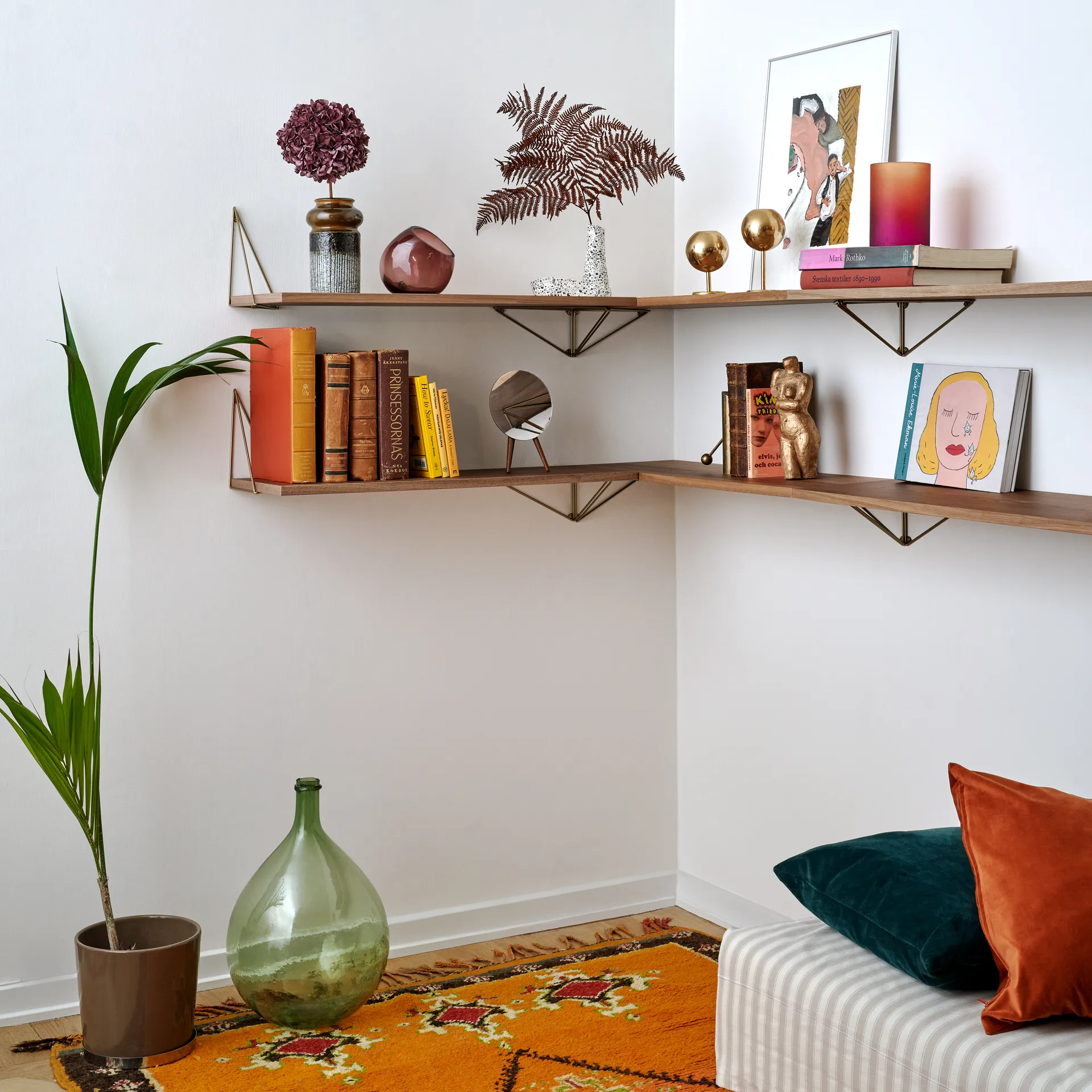 Pythagoras hyllebord, valnøtt Maze