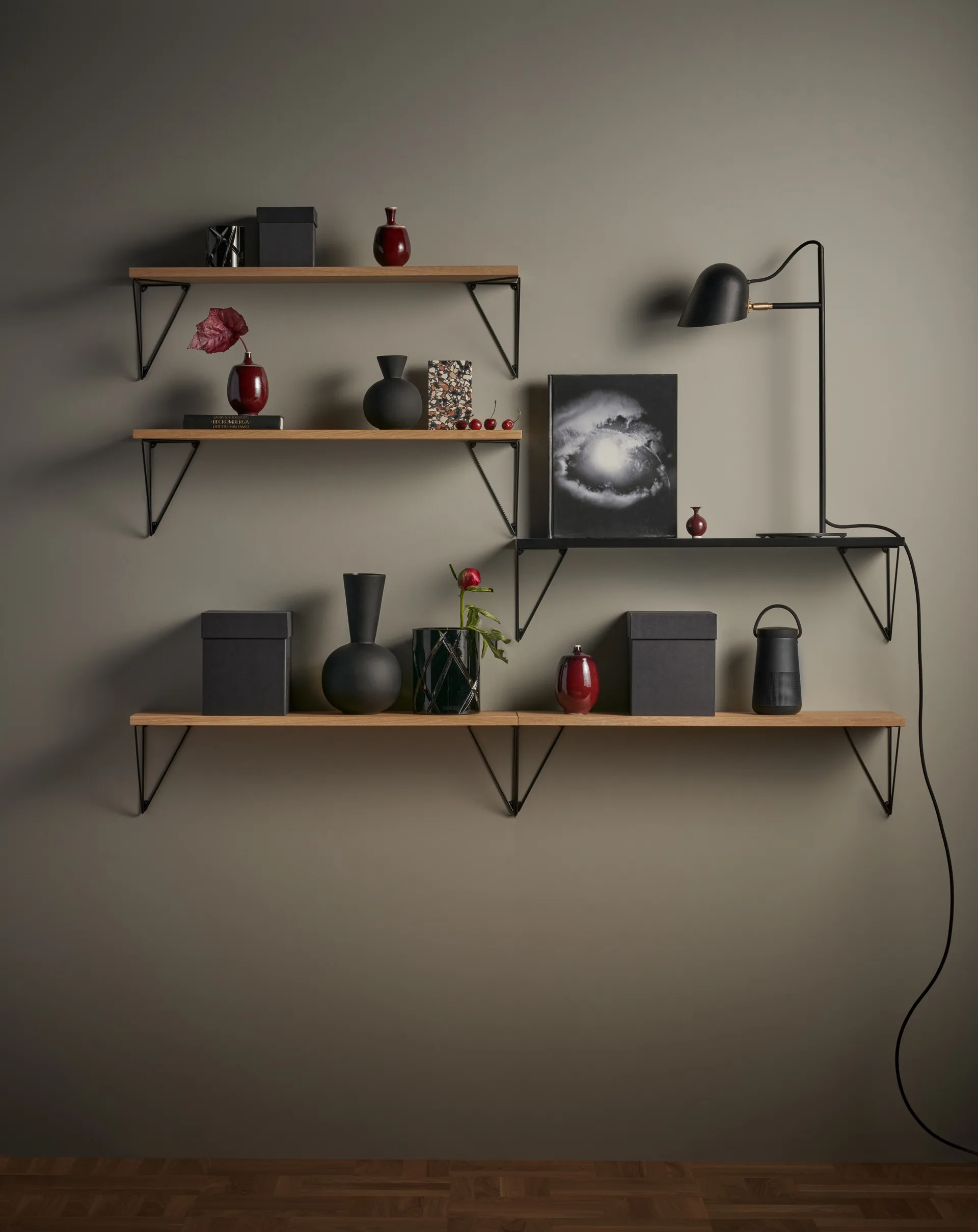 Pythagoras hyllebord, valnøtt Maze