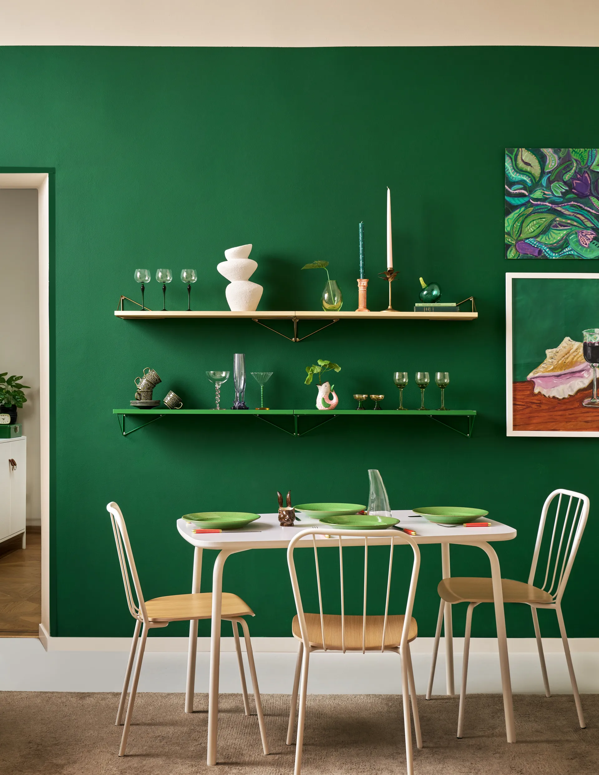 Pythagoras konsoll, 2-pakn., Fern green Maze