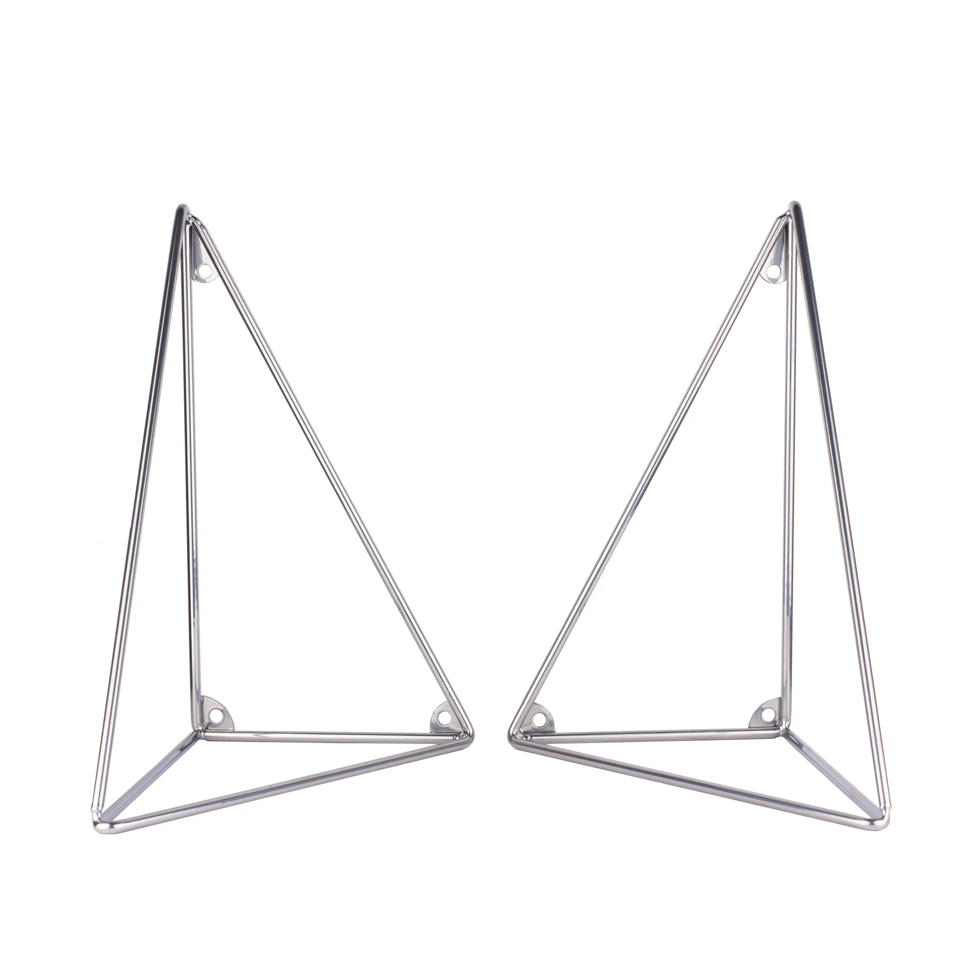 Pythagoras konsoll, 2-pakn., krom Maze