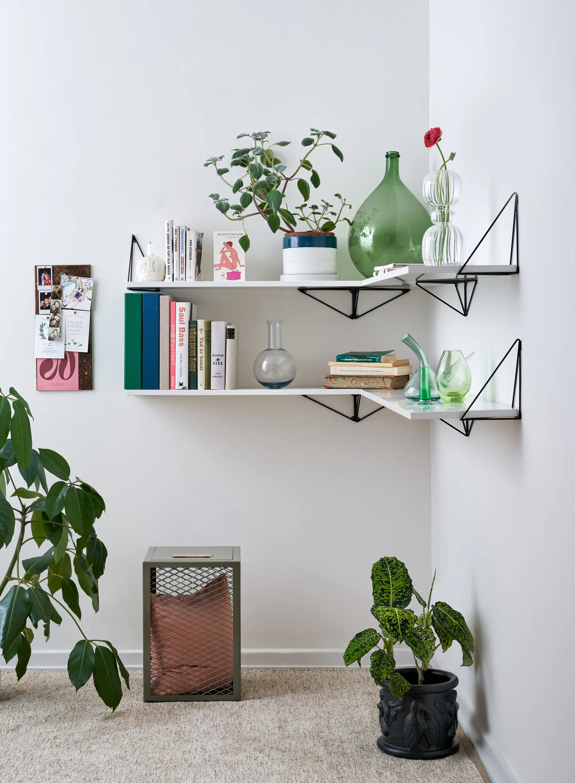 Pythagoras konsoll, 2-pakn., sort Maze