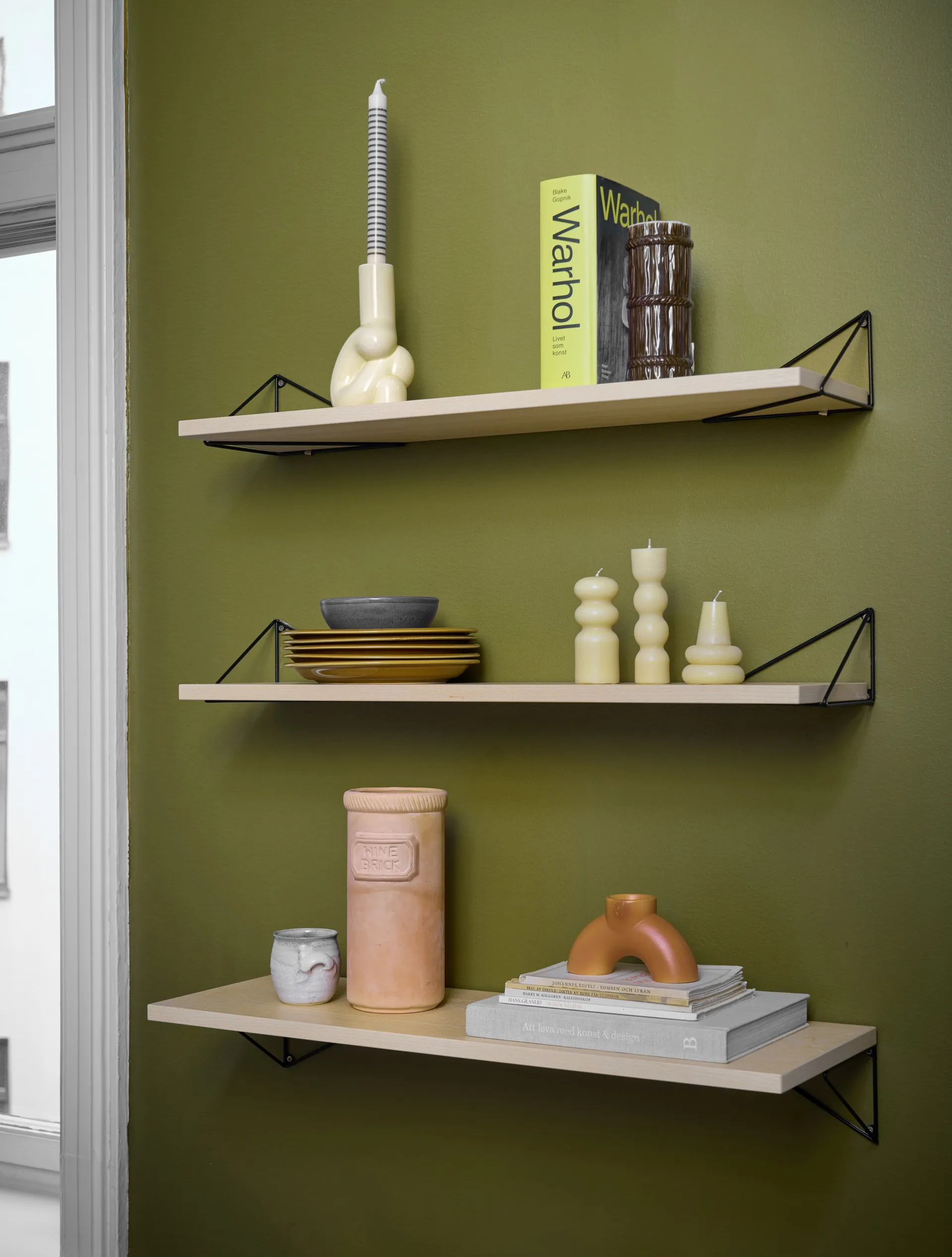 Pythagoras konsoll, 2-pakn., sort Maze