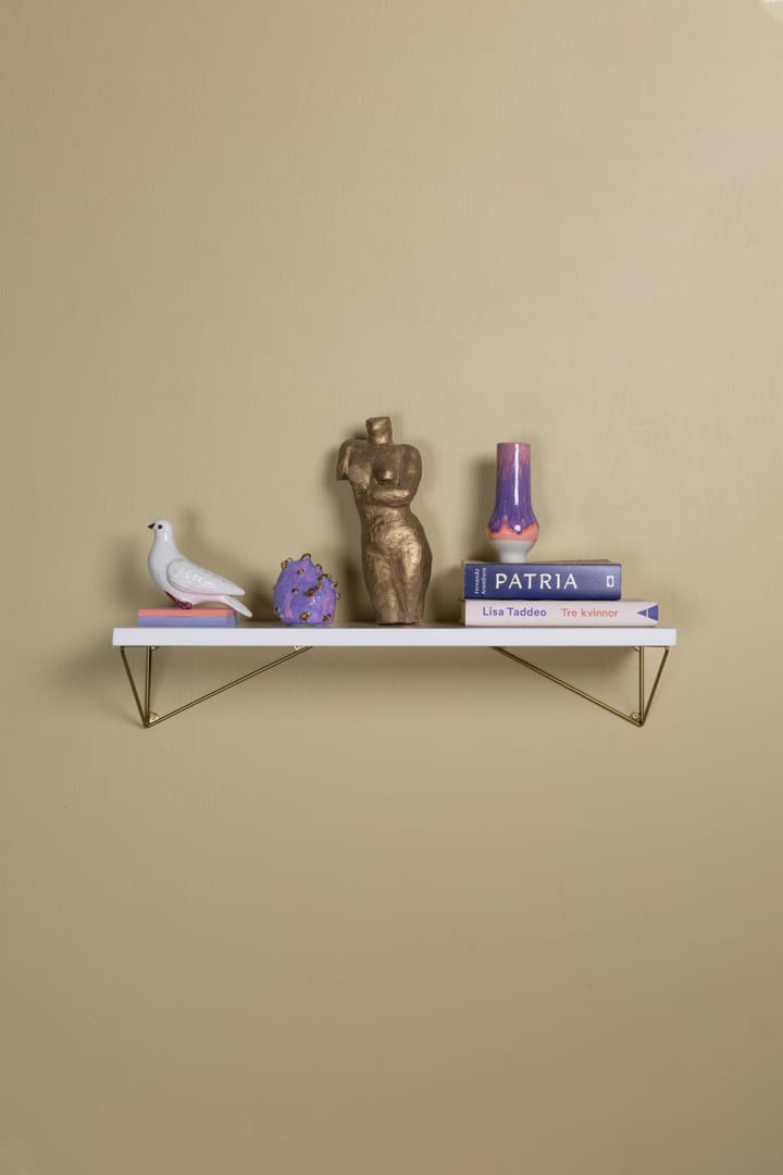Pythagoras Shelf hylleplate 60 cm, Hvit Maze