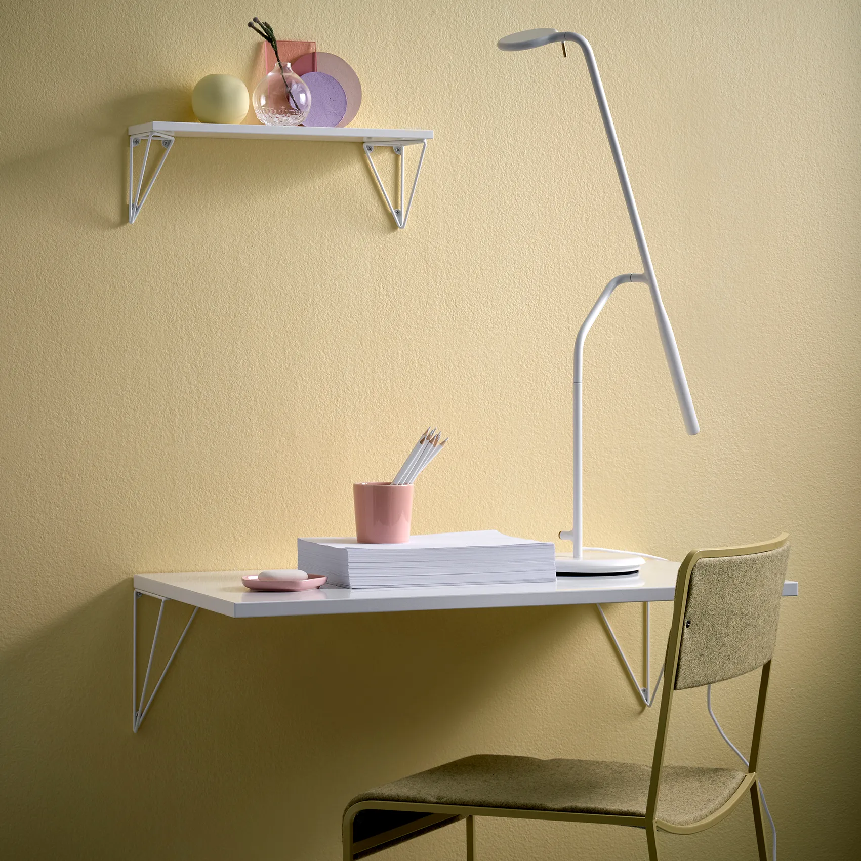 Pythagoras skrivebordsdisk, Hvit Maze